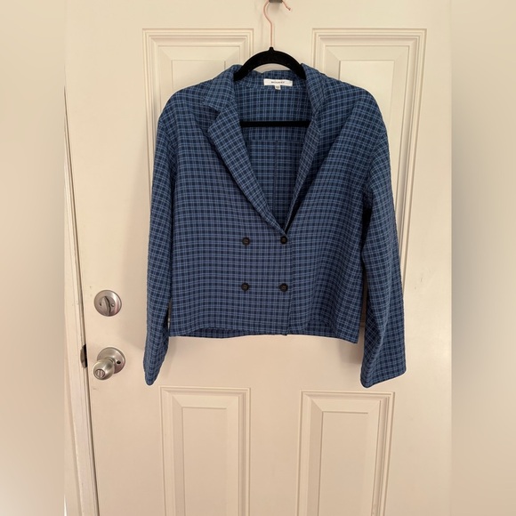 Moussy Cropped Blazer Jacket Size 2 (Medium) - Picture 1 of 8